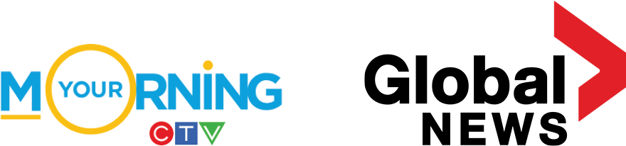 Morning CTV and Global News logos